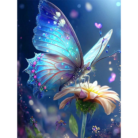 Papillon Enchanteur Peinture Par Numéro Papillons