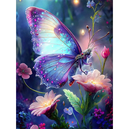 Papillon Magique Peinture Par Numéro Papillons