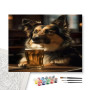 Contenu du kit - Berger Allemand au Pub : Portrait Humour