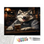 Contenu du kit - Husky au Pub Gentleman Décontracté