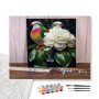 Contenu du kit - Duo d'Oiseaux & Pivoine de Nacre