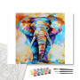 Contenu du kit - Éléphant Symphonie Colorée