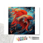 Contenu du kit - Poisson Combattant Danse Cosmique