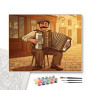 Contenu du kit - L'Accordéoniste du Vieux Paris