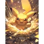 Peinture par Numéro L'Éclair Bondissant de Pikachu