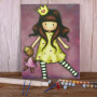 Gorjuss : La Princesse Brune et son Ourson Peinture Par Numéro Gorjuss