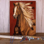 Mustang Sauvage Fier et Fougueux Peinture Par Numéro chevaux