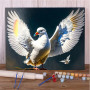 L'Envol de la Liberté Peinture Par Numéro Oiseaux
