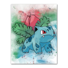 Herbizarre Aquarelle : Éclat de Nature Peinture par Numéro Pokémon