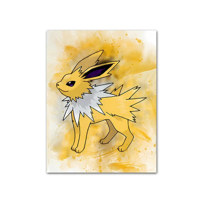 Résultat final de la peinture Voltali aquarelle.