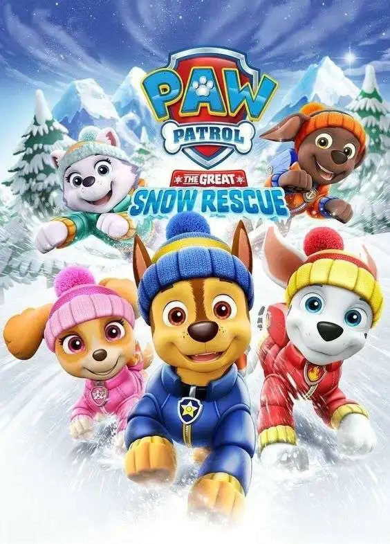 Résultat final du tableau Pat' Patrouille : Le Grand Sauvetage des Neiges.