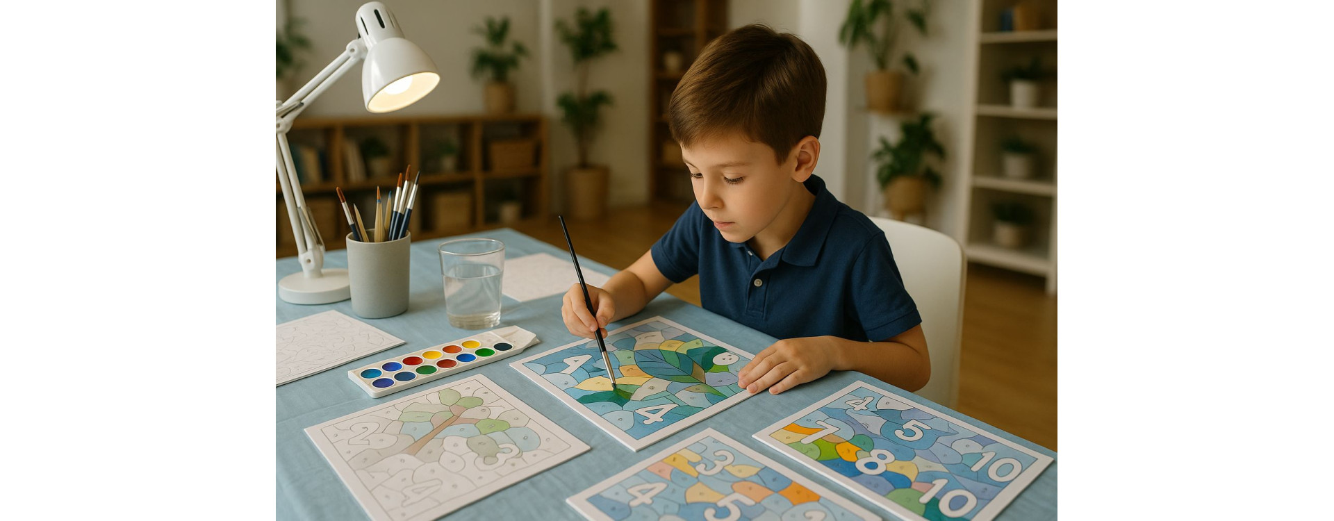 Âge Recommandé pour Commencer la Peinture par Numéro : Guide Complet pour Parents
