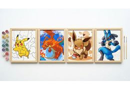 Peinture par Numéro Pokémon : Quel Personnage Choisir ?